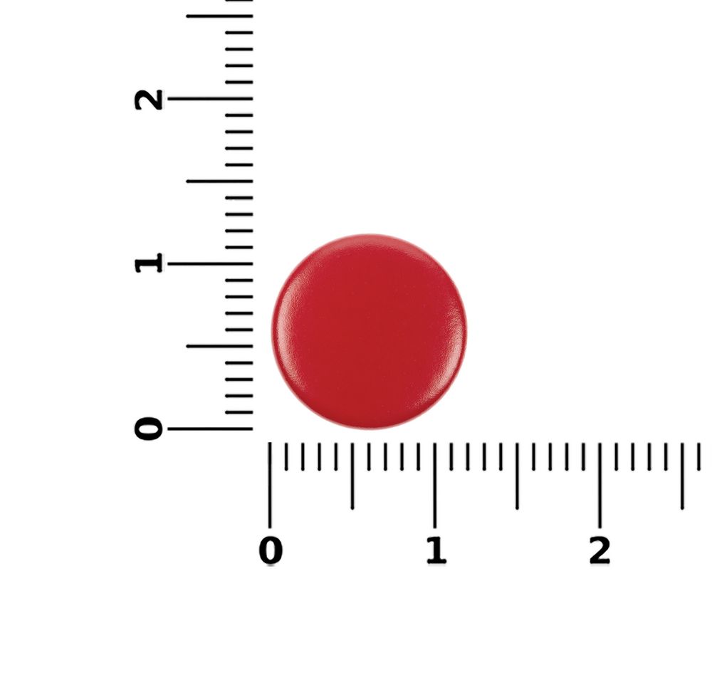 Кнопка Clavis, M, красная-1
