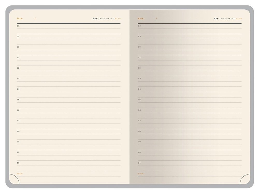 Ежедневник недатированный А5 Parliament, зеленый-1