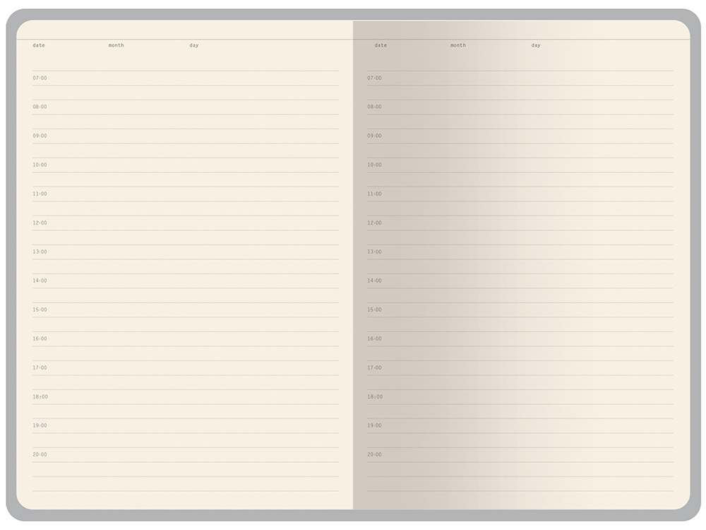 Ежедневник недатированный А5 Amazonia, коричневый с золотым обрезом-4