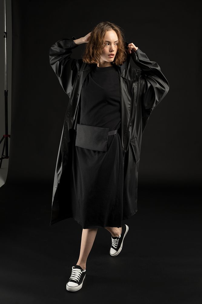 Поясная сумка W2, черная-2