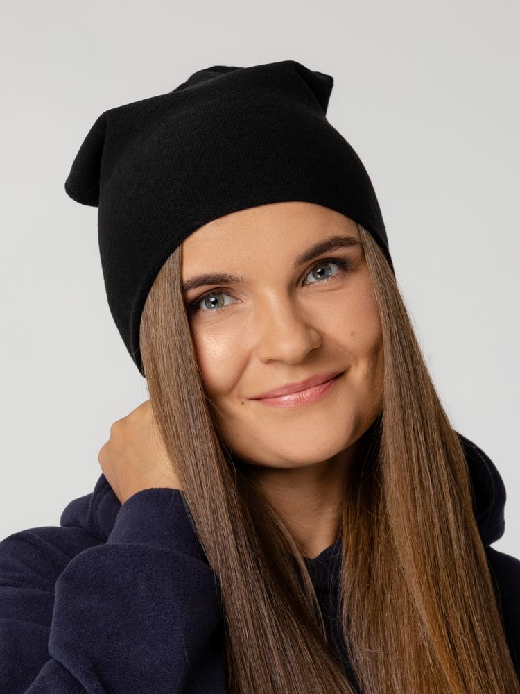 Шапка Hey, черная-4