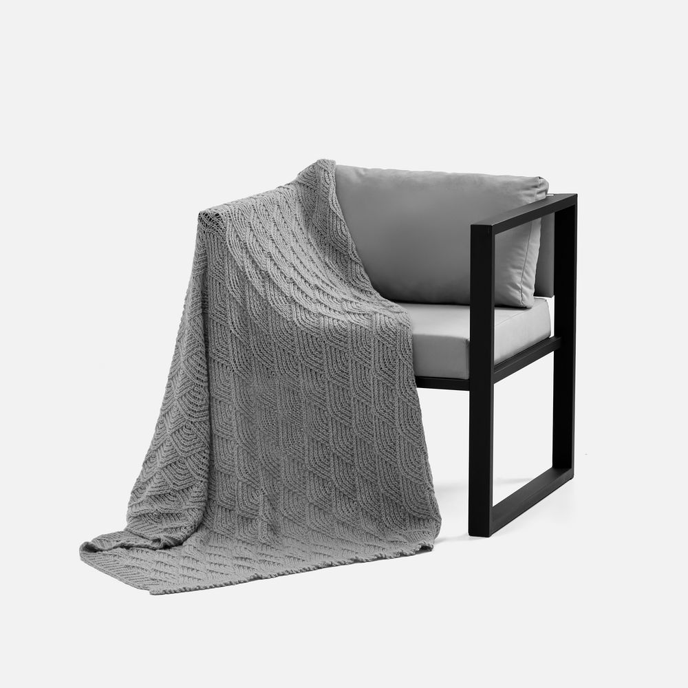 Плед Fermata, серый-2