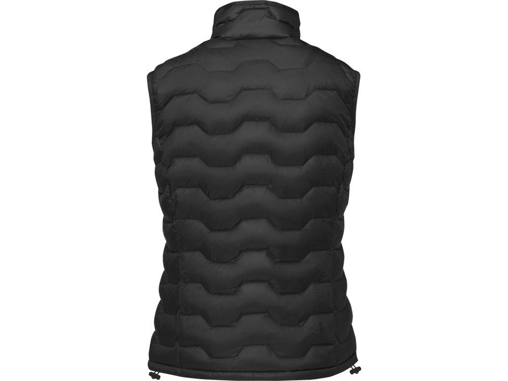 Женская утепленная телогрейка Epidote из материалов, переработанных по стандарту GRS - сплошной черный-2