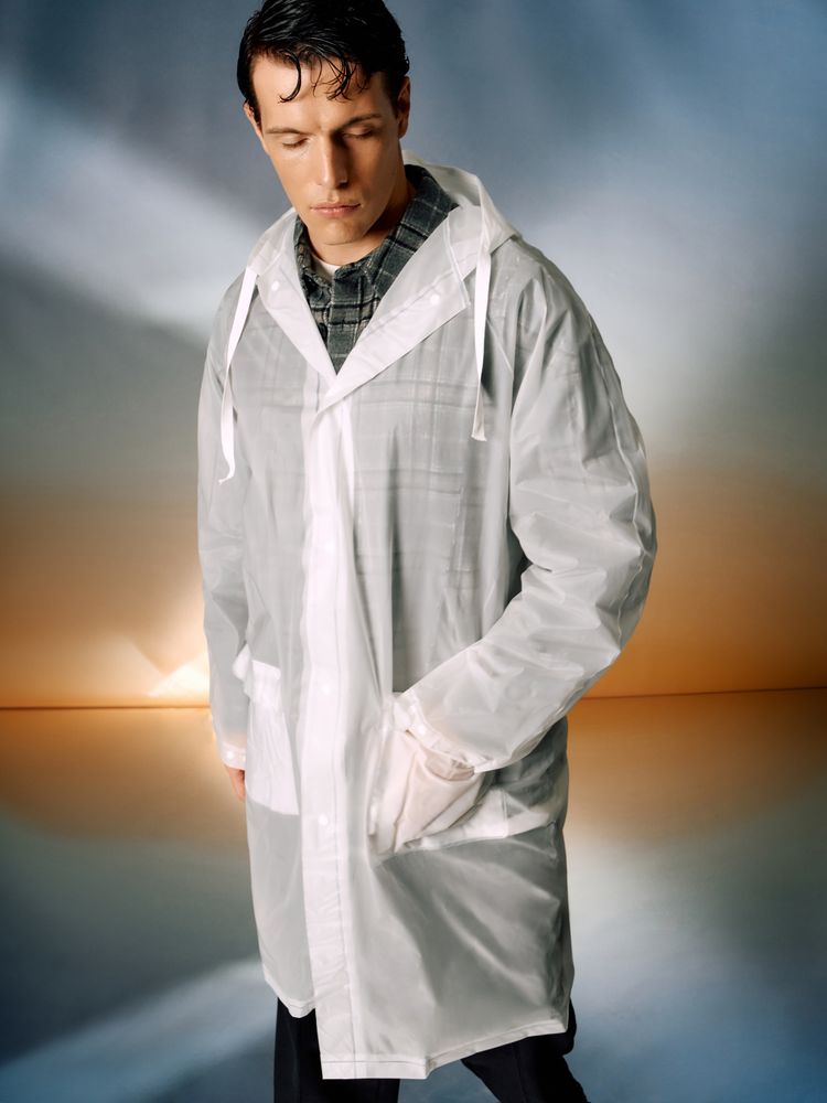 Дождевик RainDrop, белый-8