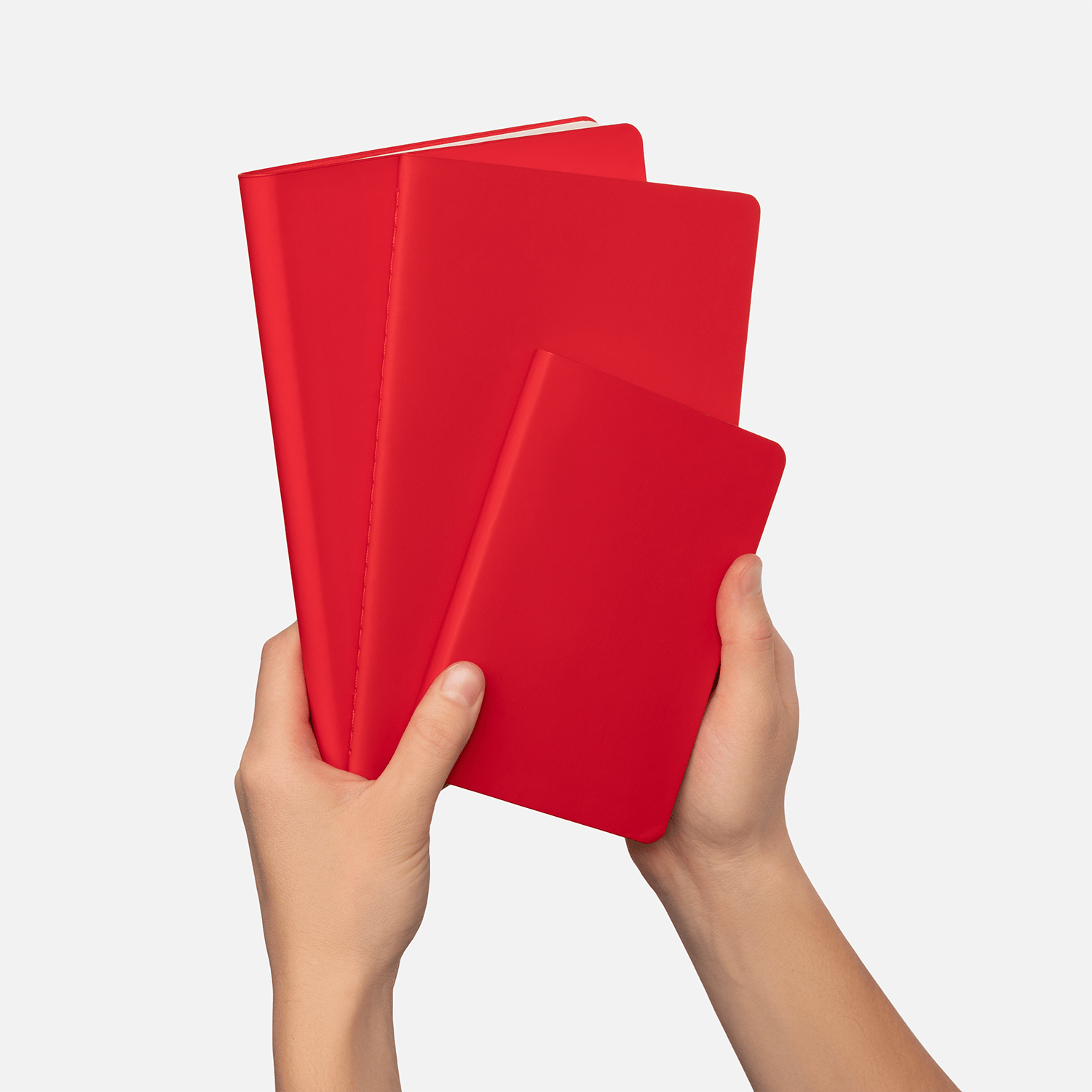 Ежедневник Spark недатированный, красный (без упаковки, без стикера)-10