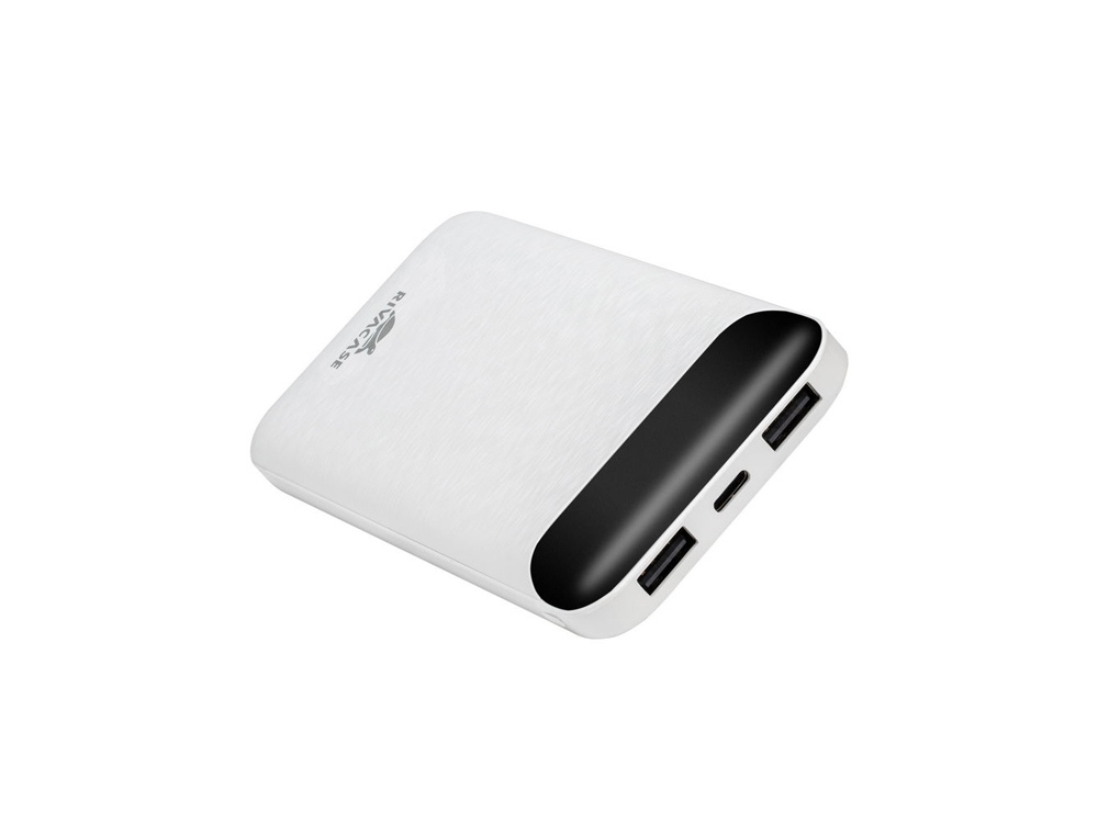 RIVACASE VA2240 (10000mAh) с дисплеем, белый, внешний аккумулятор 12/48-17