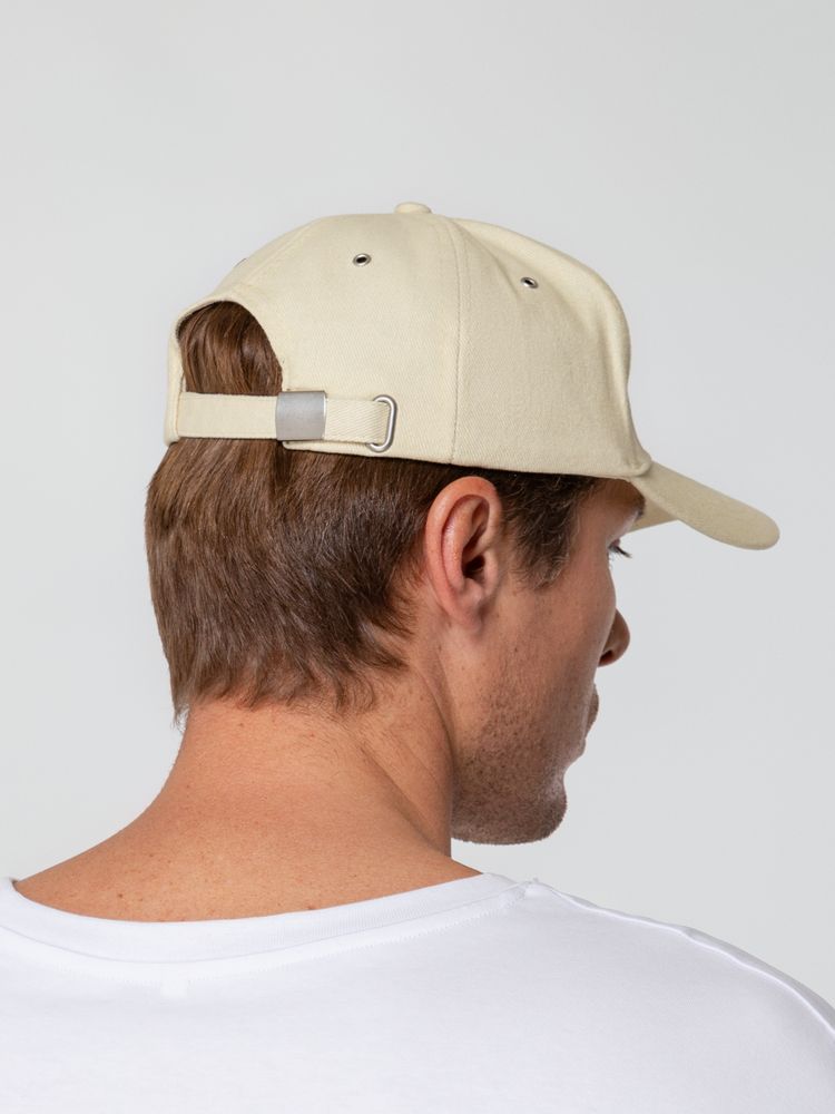 Бейсболка Standard, бежевая-3