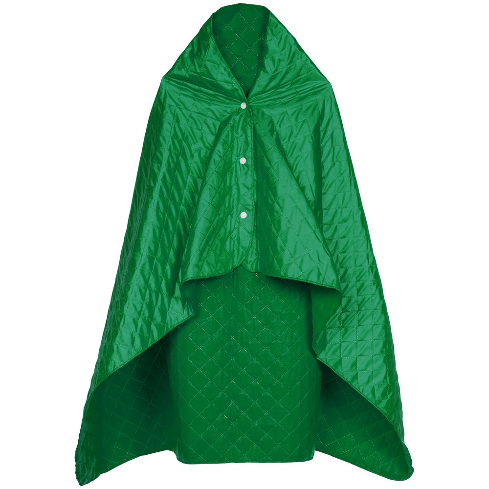 Плед-пончо для пикника SnapCoat, зеленый-0