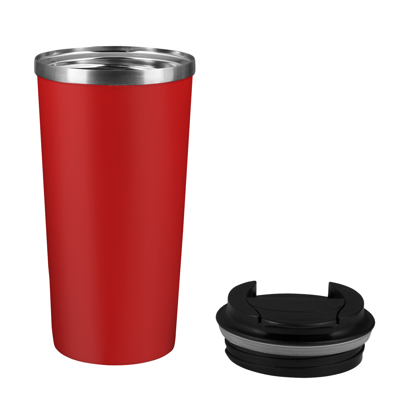 Термокружка вакуумная Палермо (Palermo), красная-2