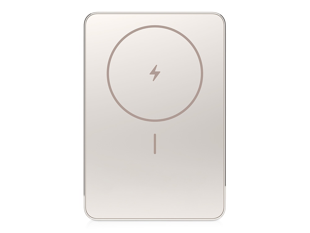 Внешний аккумулятор Xiaomi Super Slim Magnetic Power Bank 5000 Gold-0