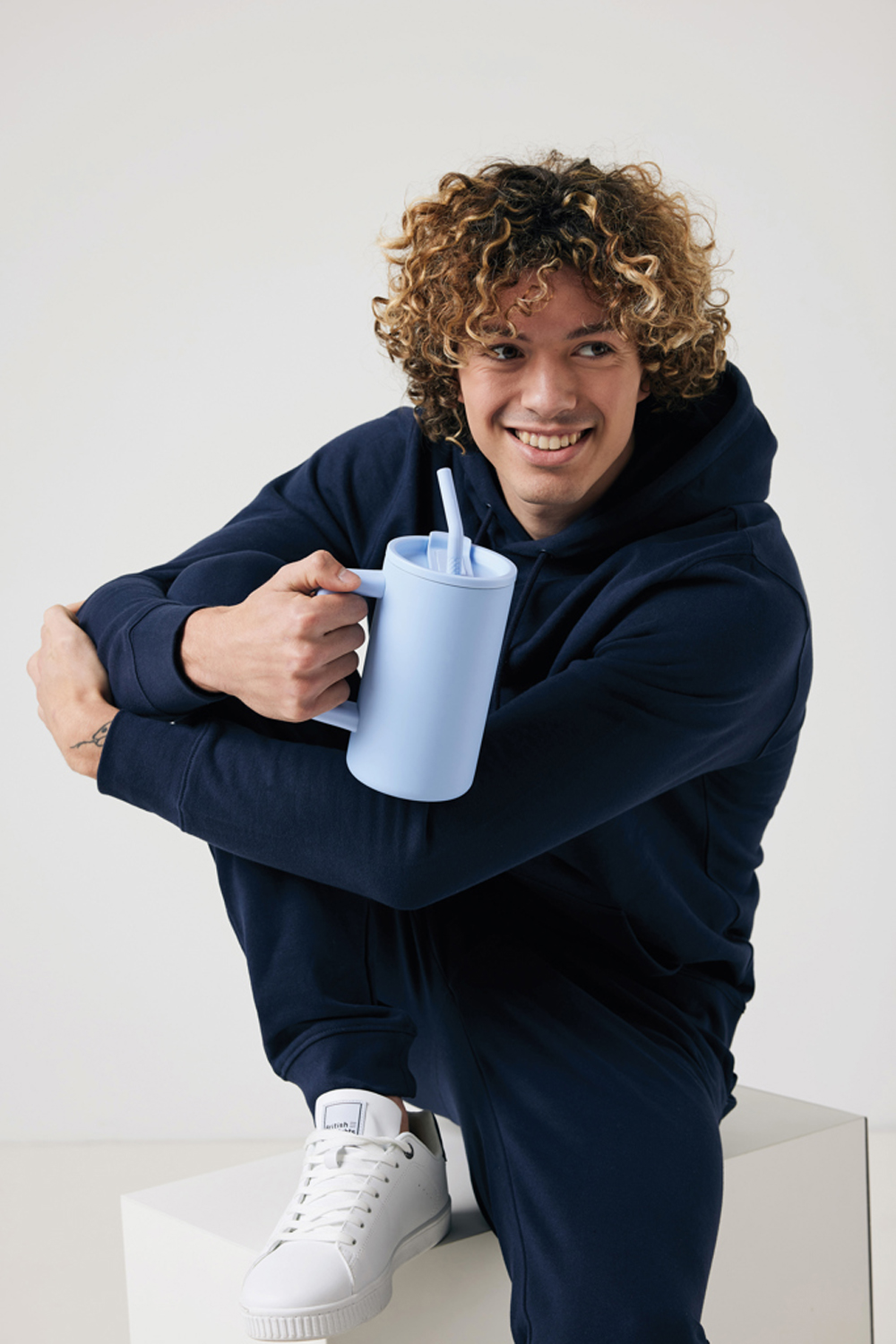 Термокружка Cube из переработанной стали RCS, 800 мл-13