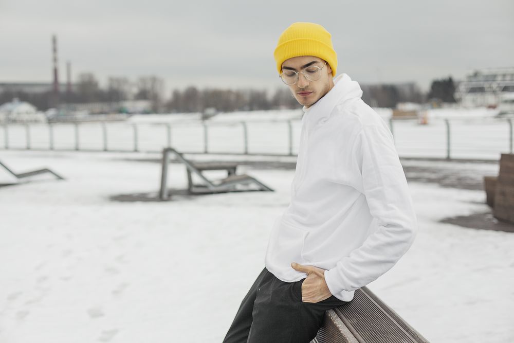 Шапка Life Explorer, ярко-желтая-4