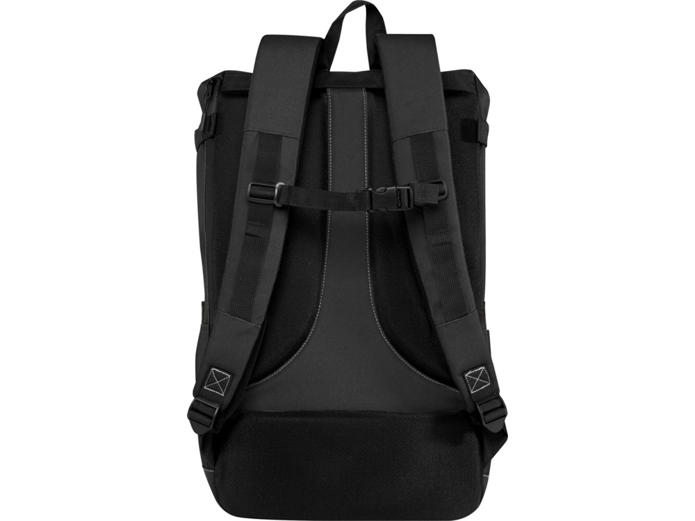 Roam модульный рюкзак из переработанных материалов, сертифицированных согласно GRS - сплошной черный-2