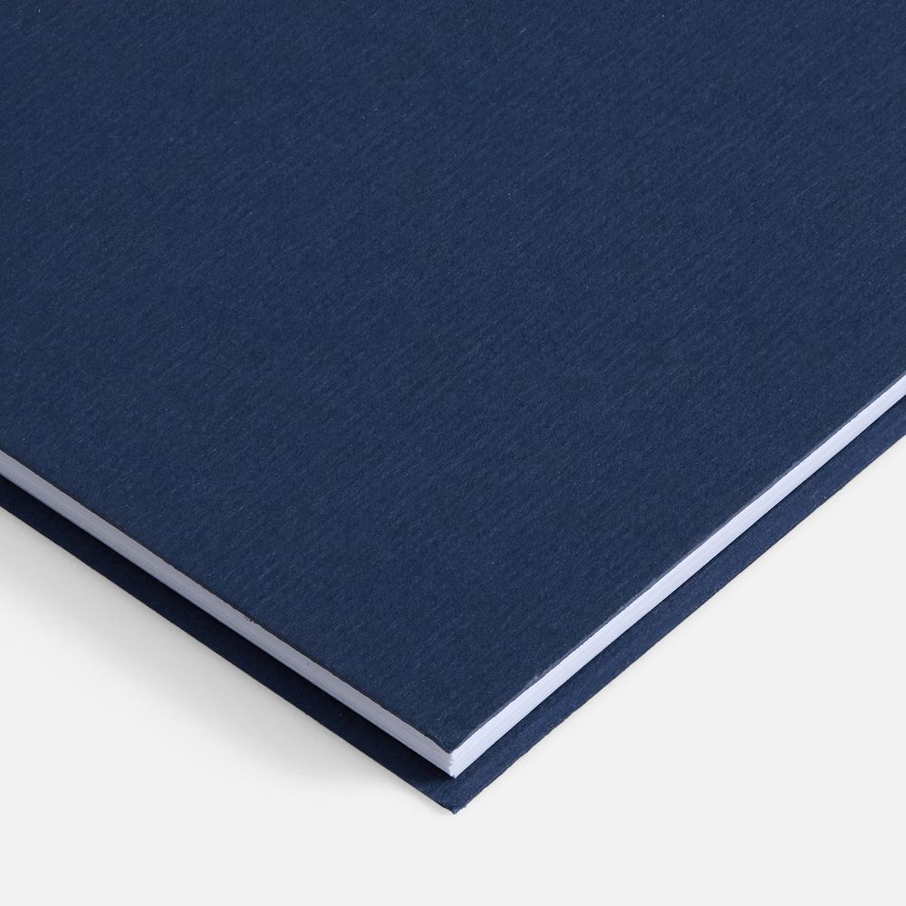 Блокнот Dali Mini в клетку, синий-2