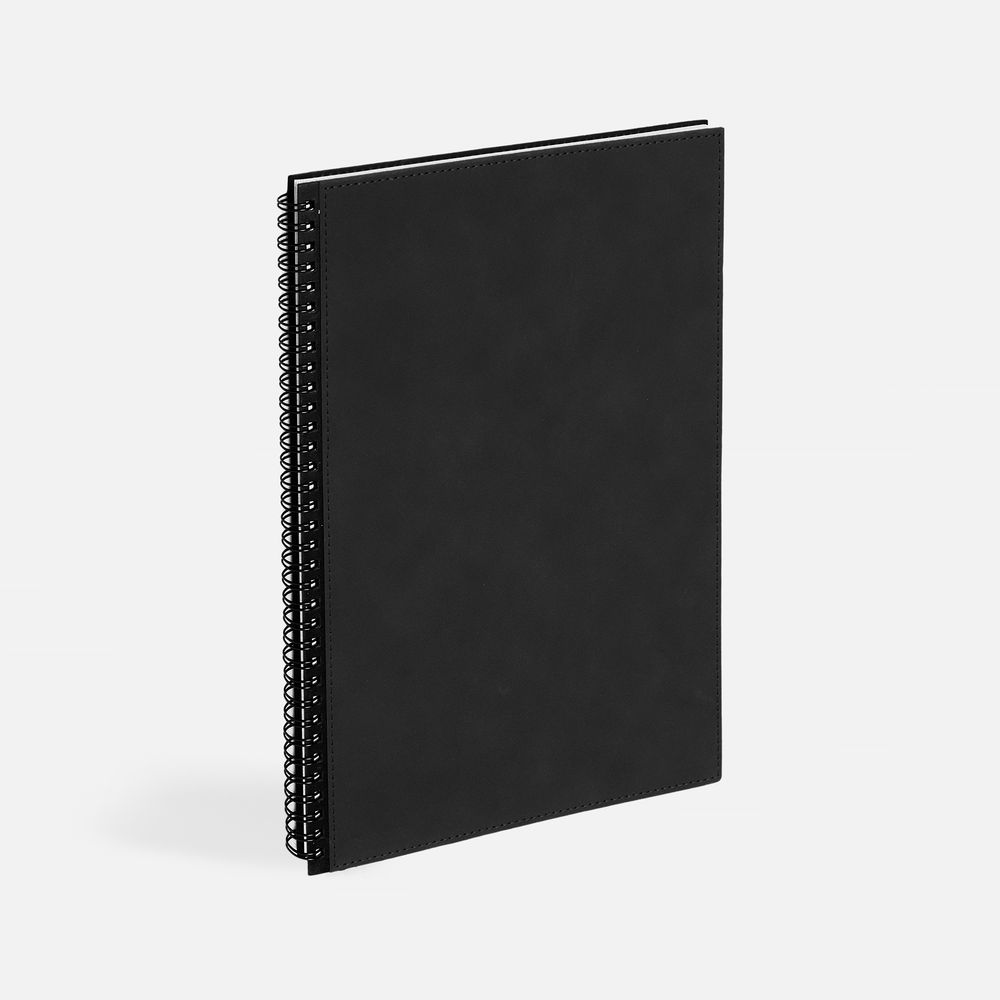 Ежедневник Notera Maxi, недатированный, черный-2