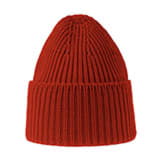 Шапка OAK рельефная из пряжи Polylana®, коричневый-1