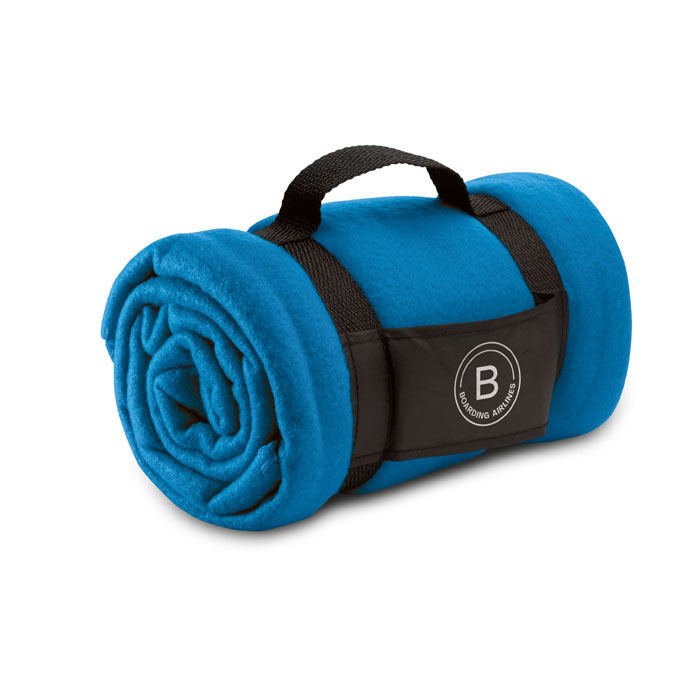 Плед, королевский синий-1