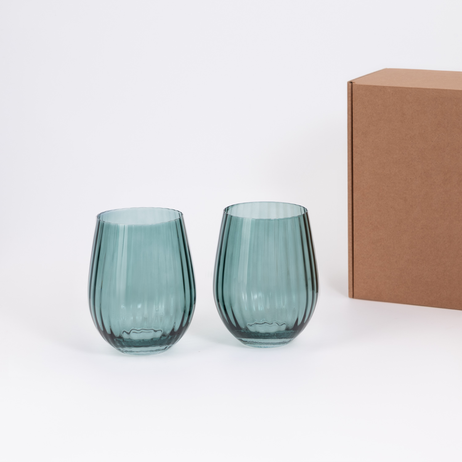 Подарочный набор 2 стакана для воды Capri-1