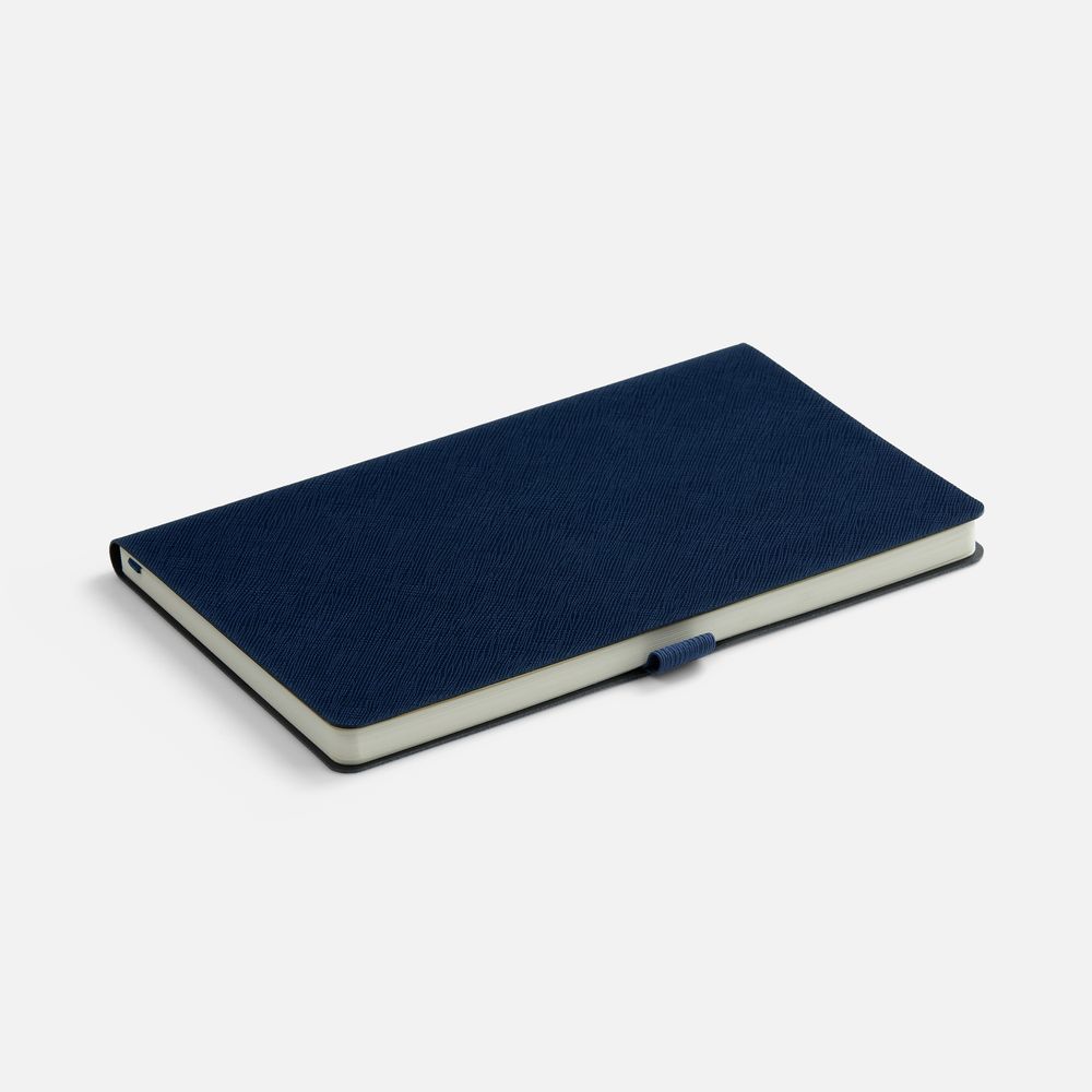 Ежедневник Lungo, недатированный, темно-синий-1