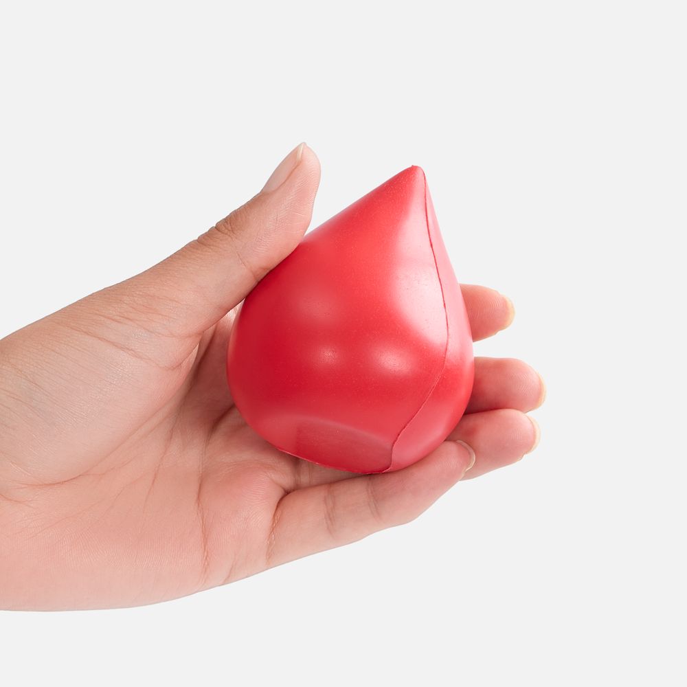 Антистресс «Капля», красный-1