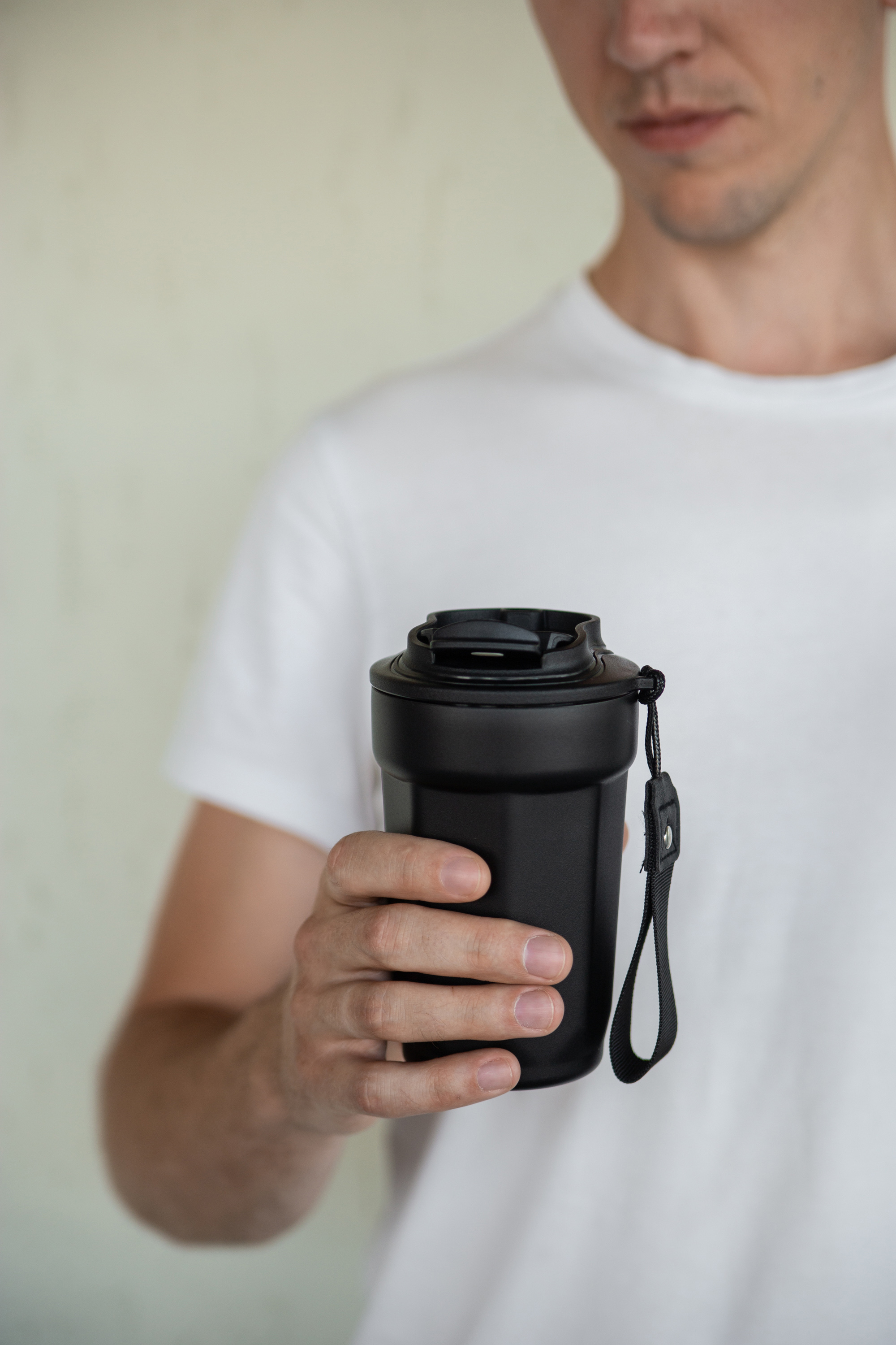 Термостакан TEDGE (черный)-11