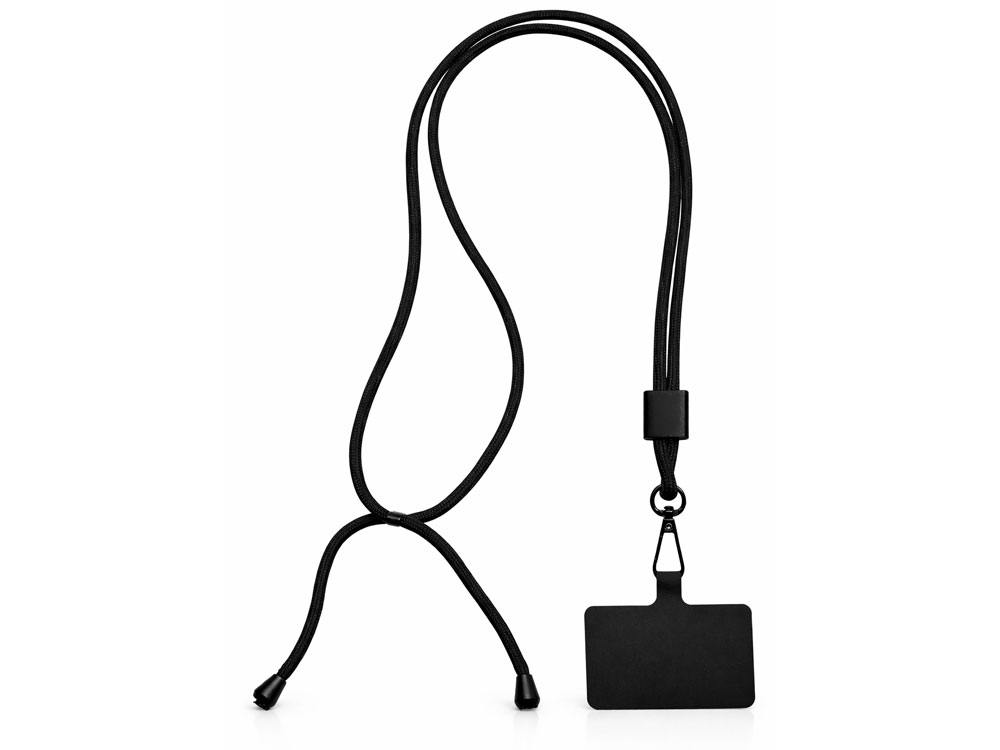 Ремешок на шею для телефона Риксо, черный-0