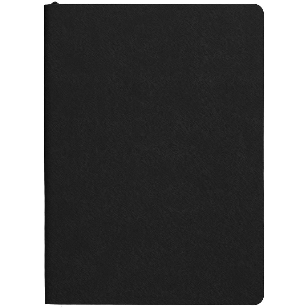 Блокнот Verso в клетку, черный-1