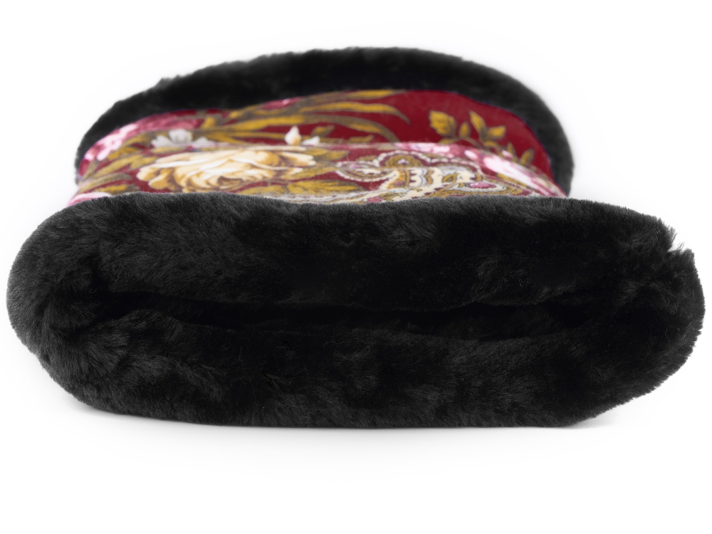 Муфта женская, красный-4