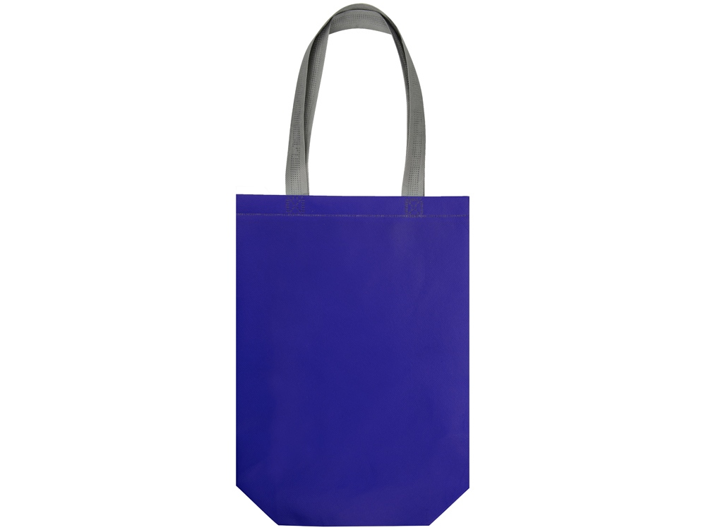 Сумка для шопинга Utility ламинированная, синий матовый-3