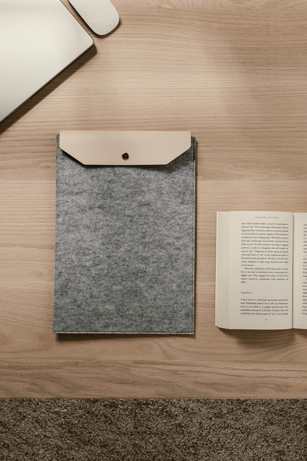 Чехол для ноутбука VINGA Albon из переработанного фетра GRS, 14’’-4