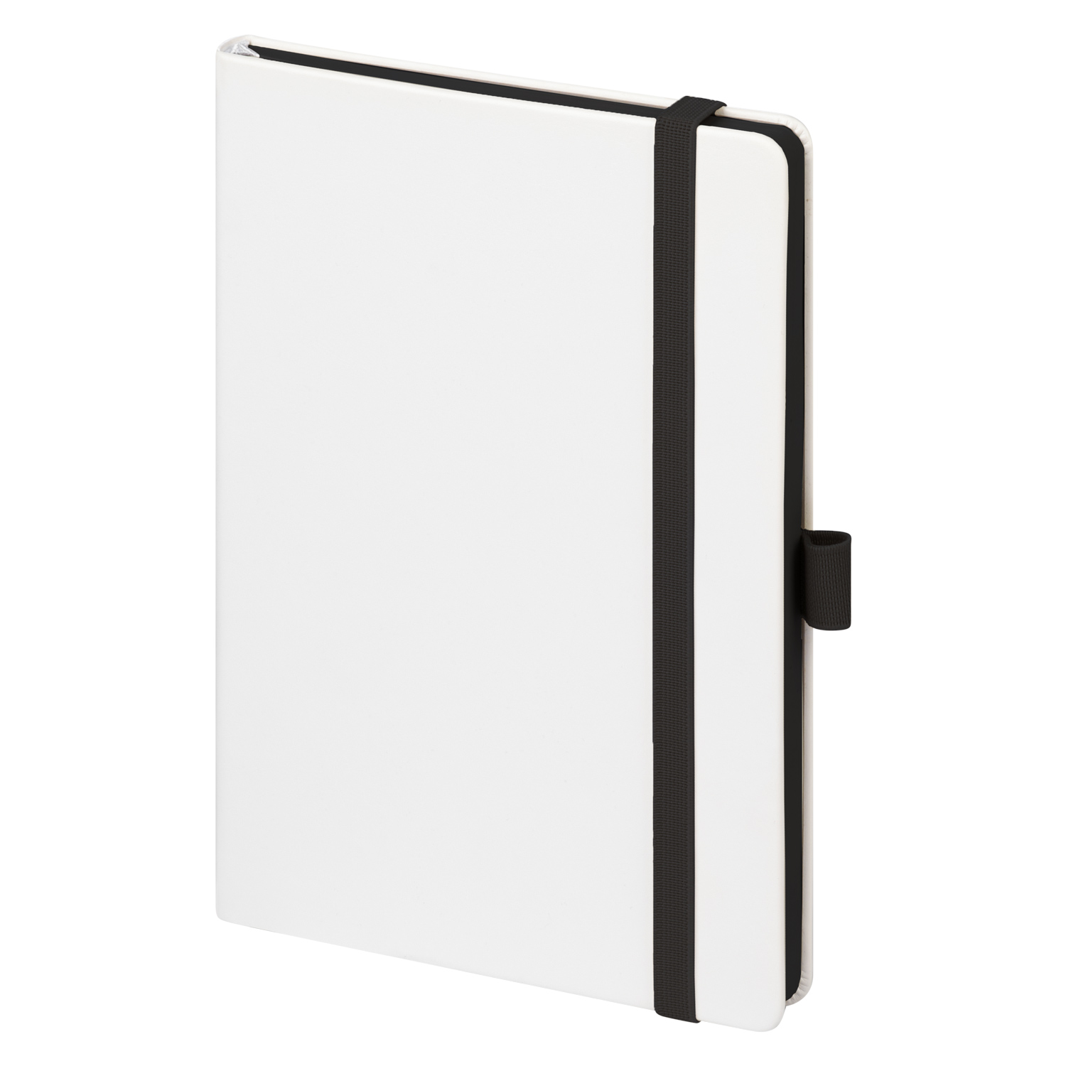 Ежедневник Arctic недатированный, белый/черный-4