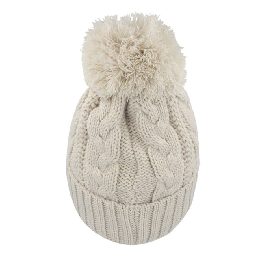 Шапка VOGUE,  белый, верх: 100% акрил, подкладка: 100% полиэстер, белый-7