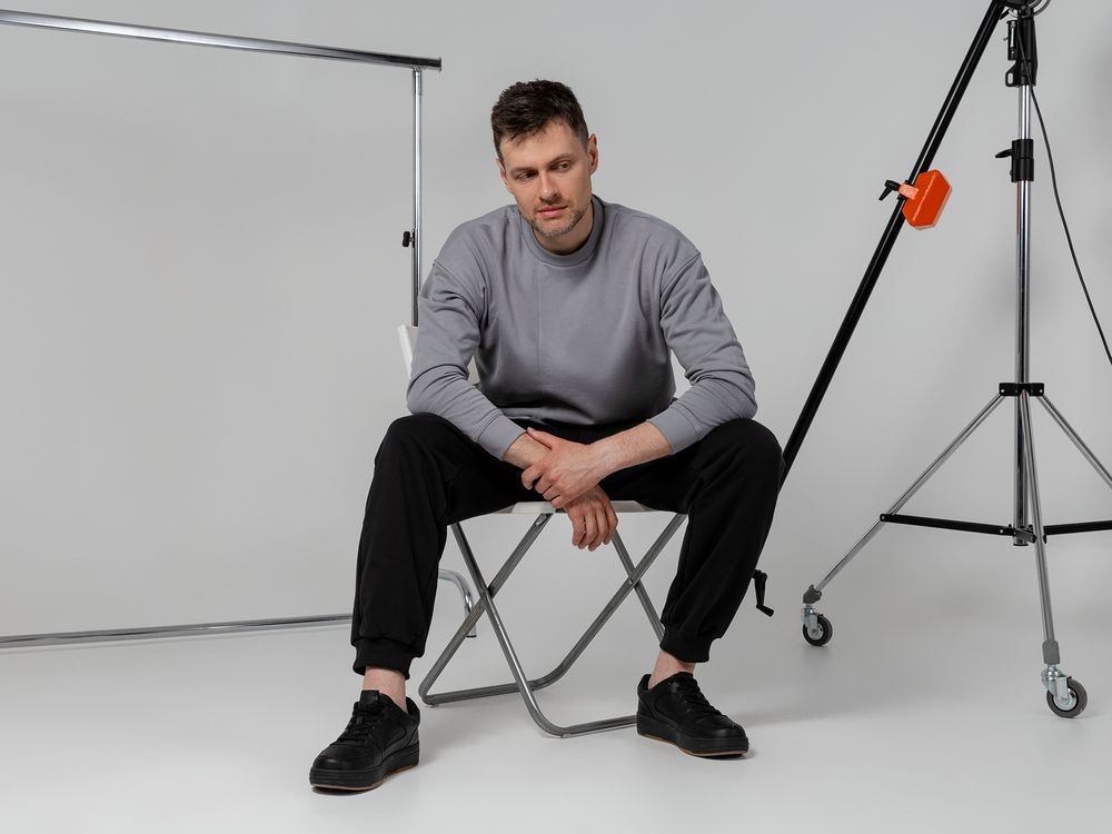 Свитшот Neofit, темно-серый (графит)-4