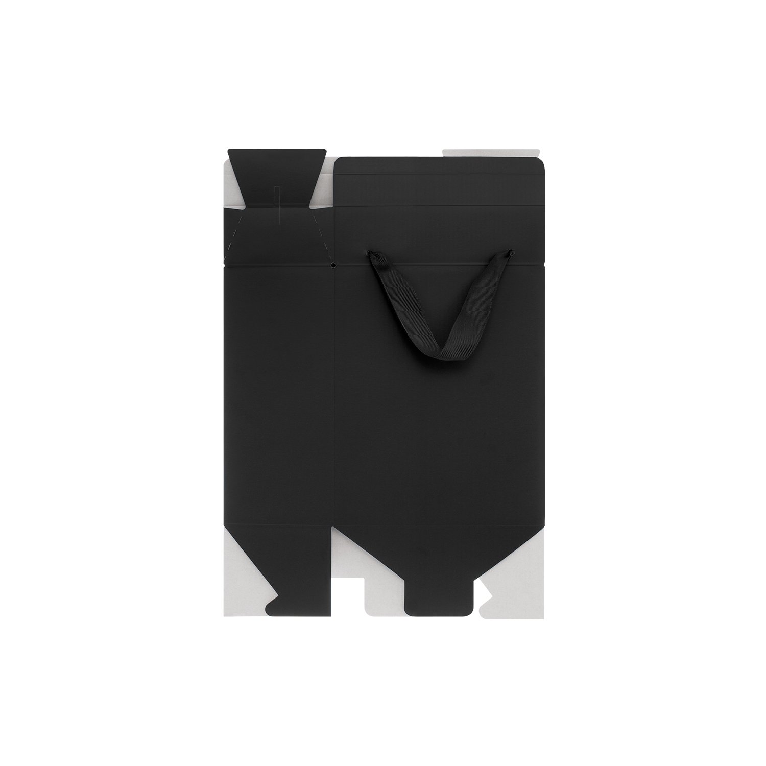 Подарочная коробка-пакет универсальная малая, черная-2