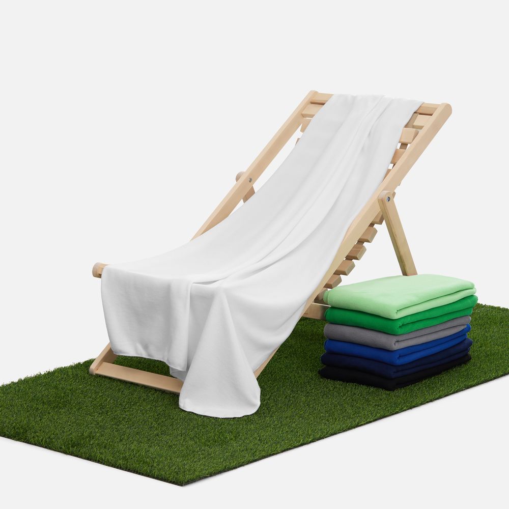 Флисовый плед Warm&Peace XL, белый-3