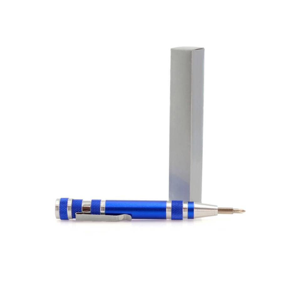 BLIZEN Мультиинструмент: набор из 6 отверток, черный, алюминий, черный-3