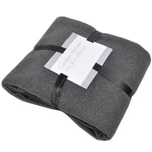 Плед "МЕЛАНЖ"  260 гр, серый-0