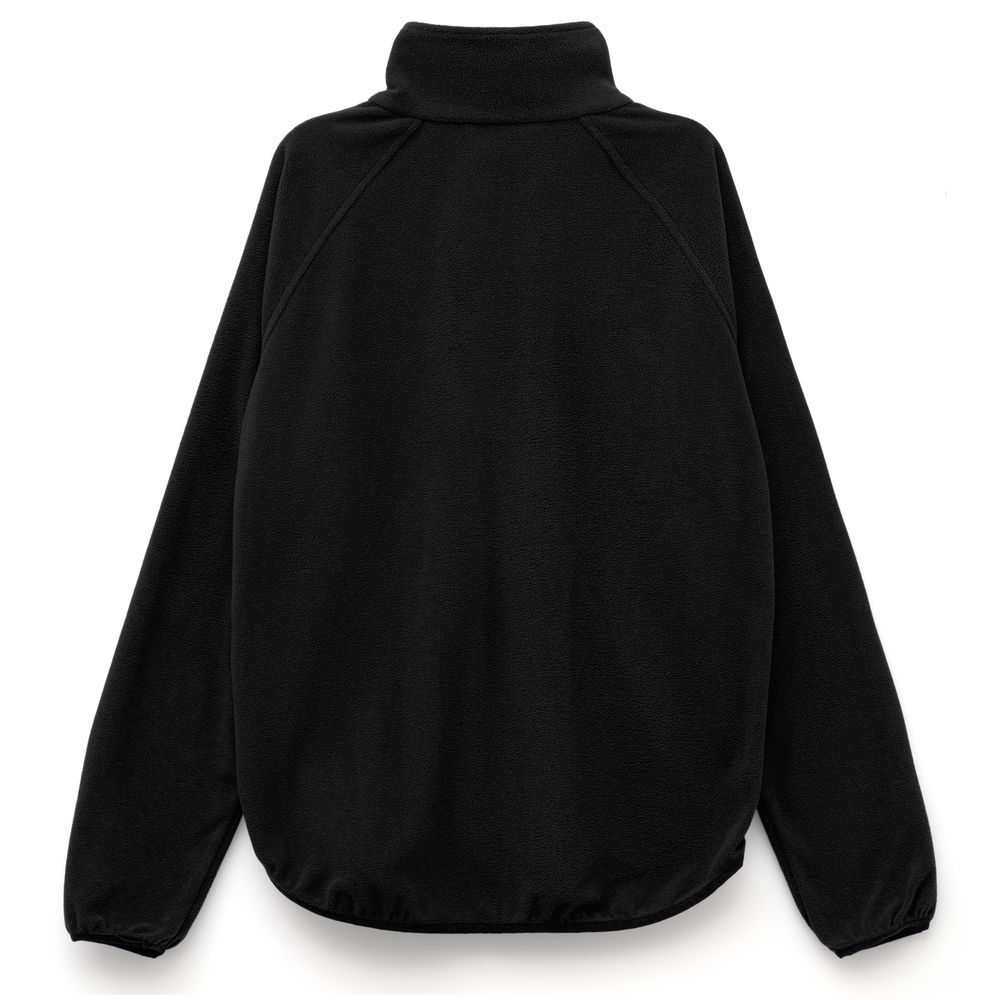 Куртка флисовая унисекс Fliska, черная-2