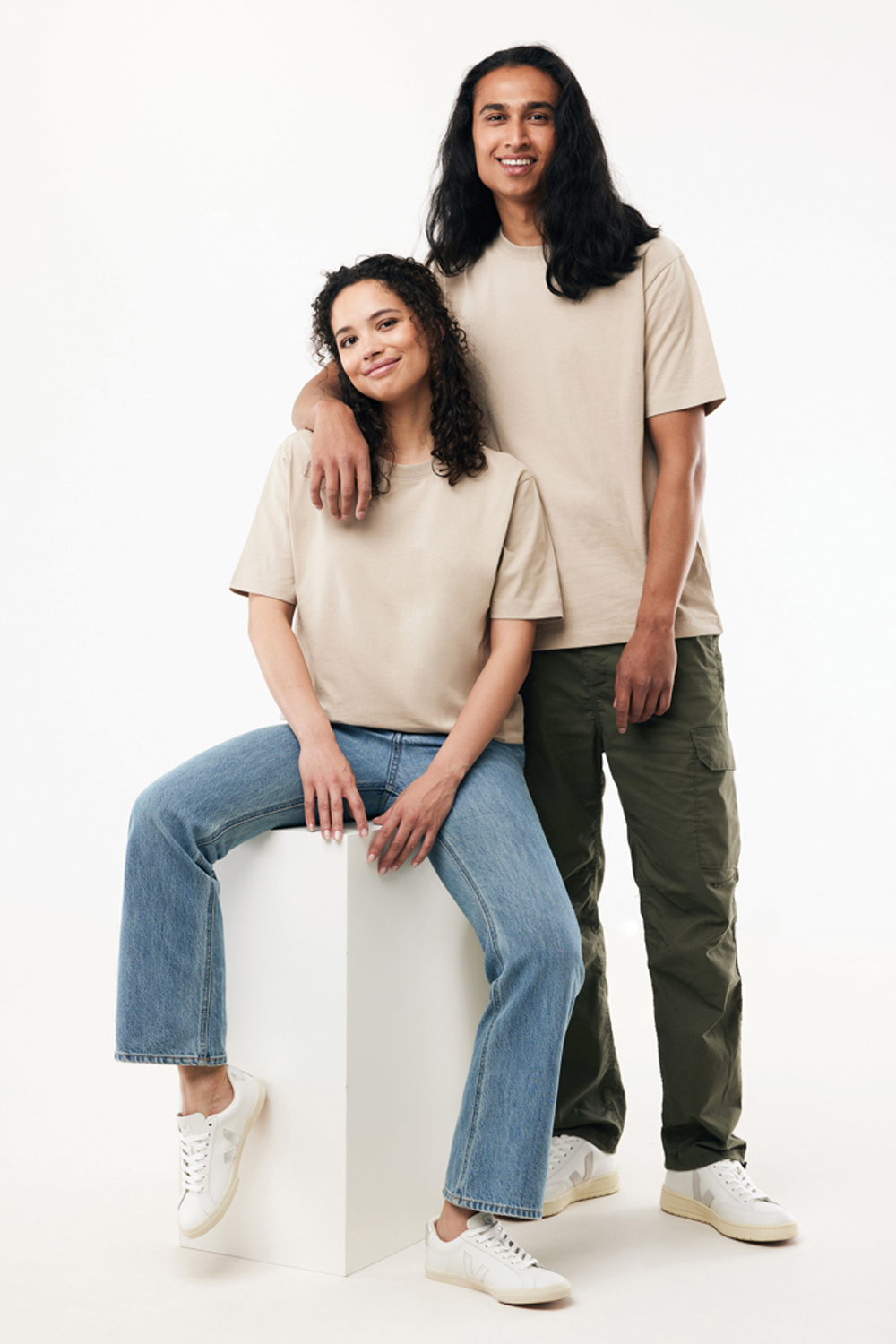 Футболка Iqoniq Nikko из переработанного хлопка, 220 г/м²-14