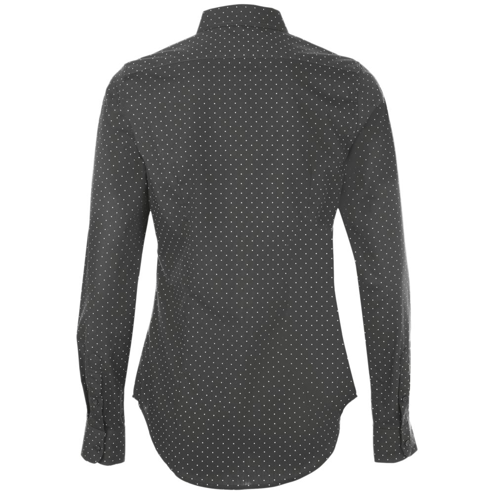 Рубашка женская Becker Women, темно-серая с белым-1