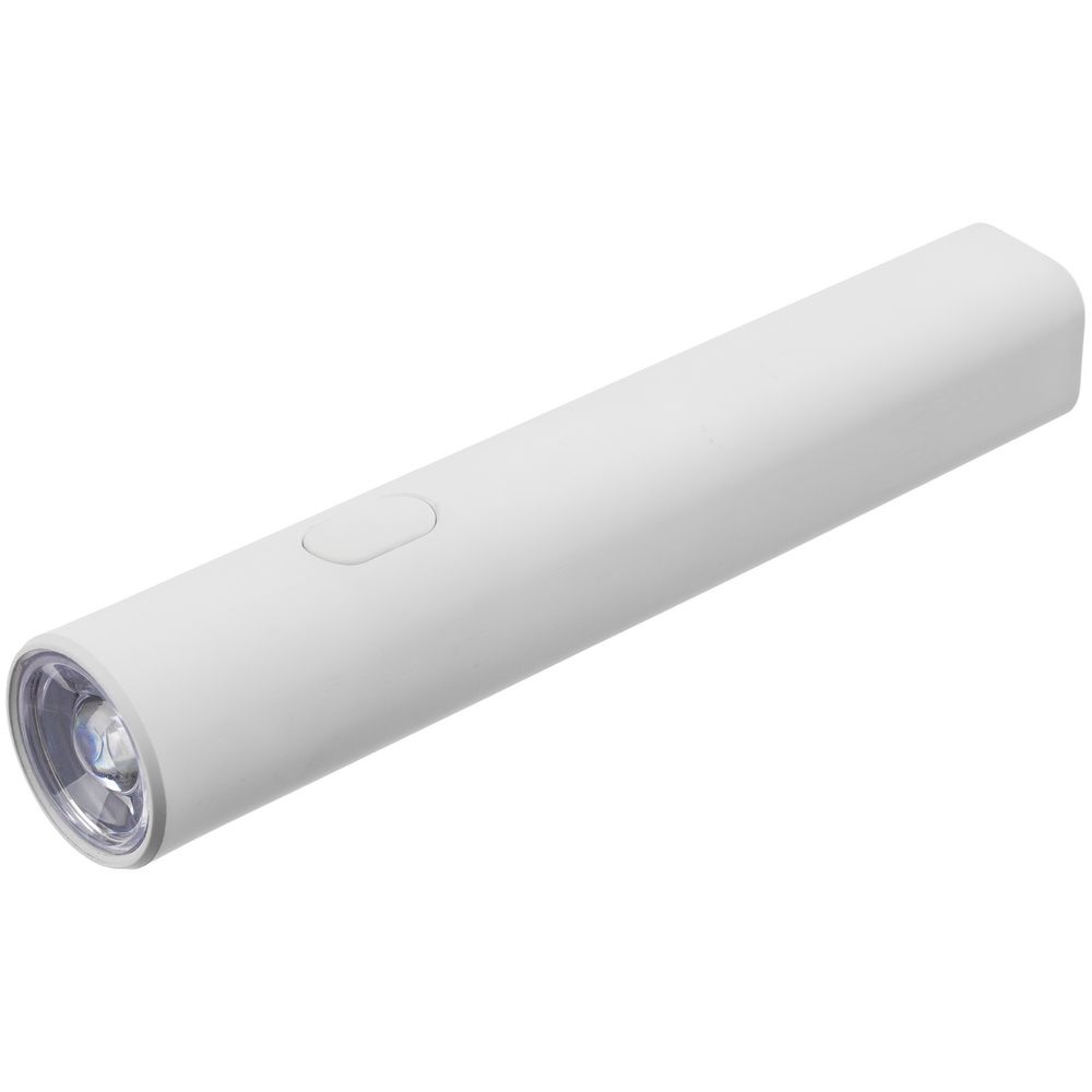 Фонарик аккумуляторный Falkirk, белый-0