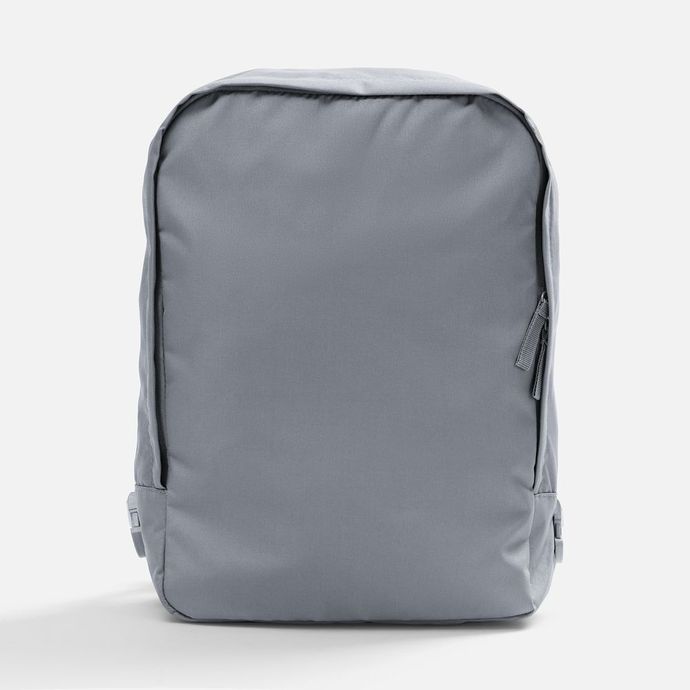 Рюкзак B2, серый с оранжевыми стропами-1