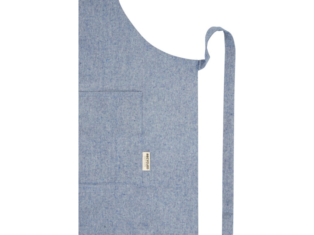Pheebs 200 g/m2 recycled cotton apron, синий-2