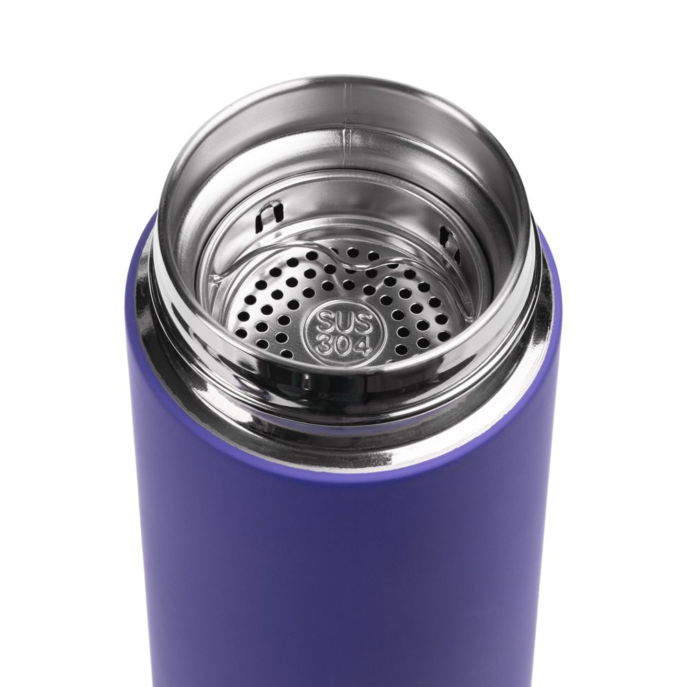 Термос с ситечком Percola, фиолетовый-2