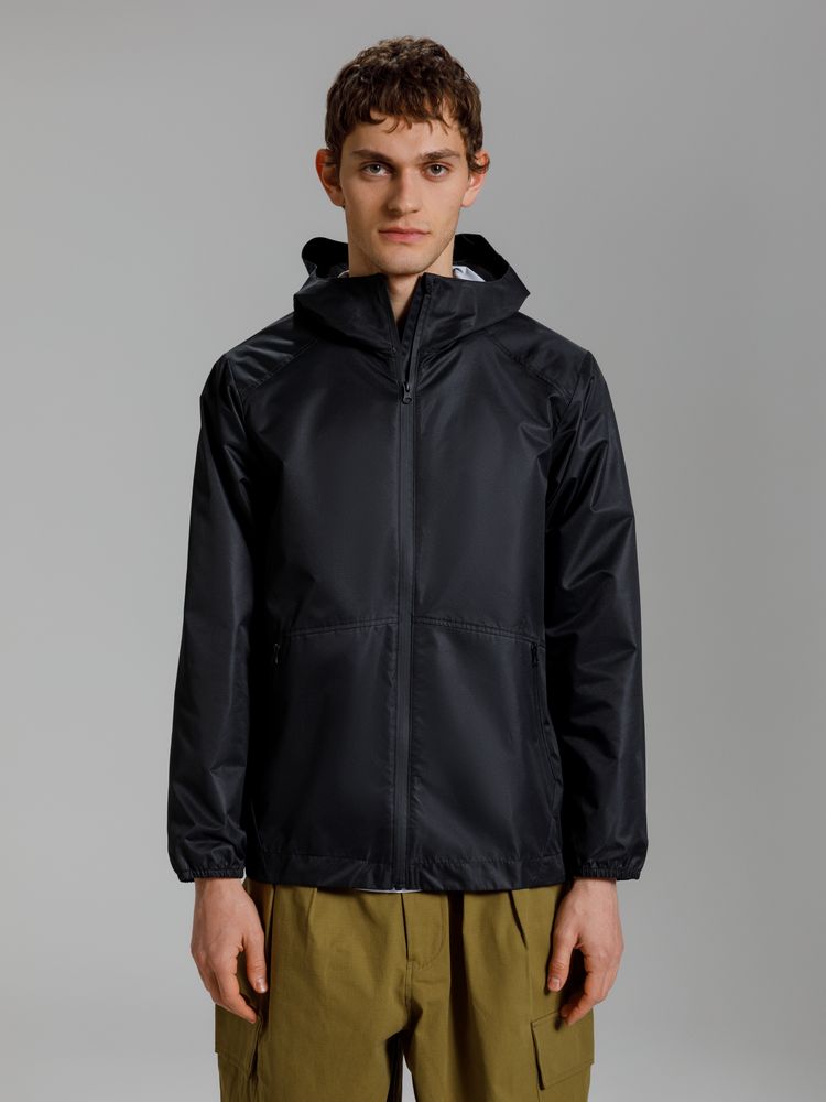 Куртка унисекс Nordvind WR, черная-5