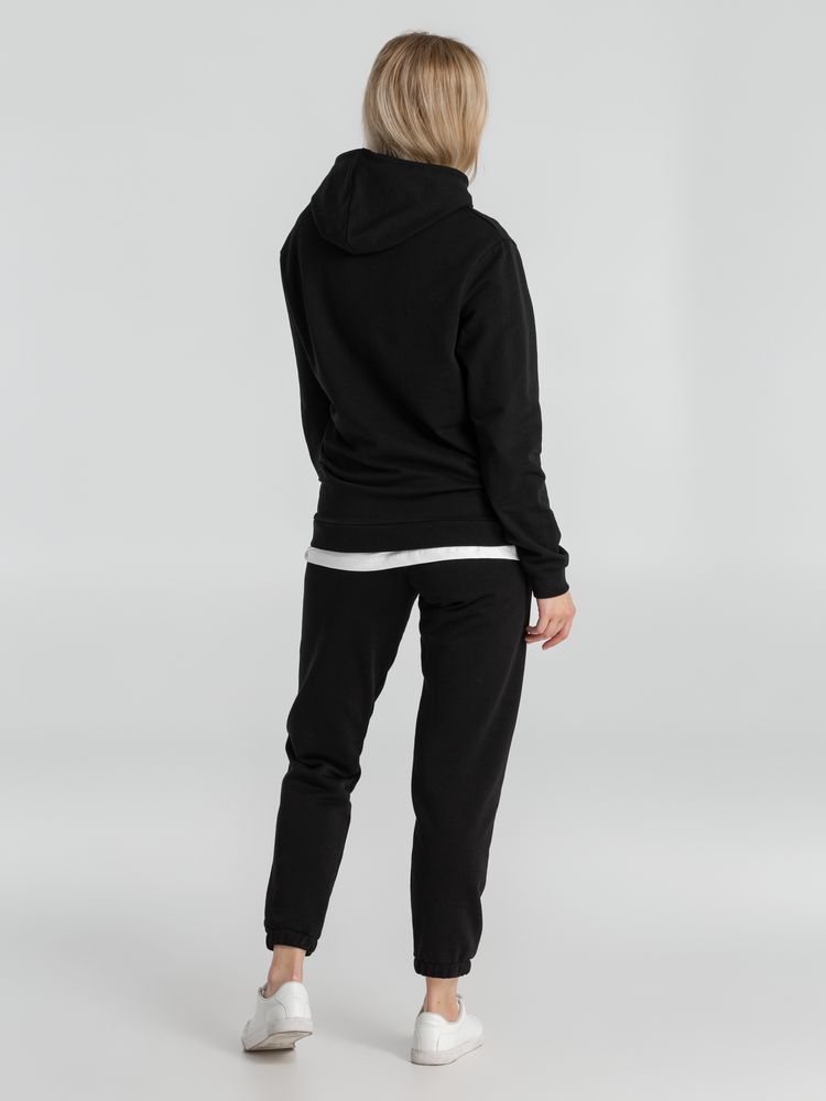 Толстовка с капюшоном унисекс Hoodie, черная-8