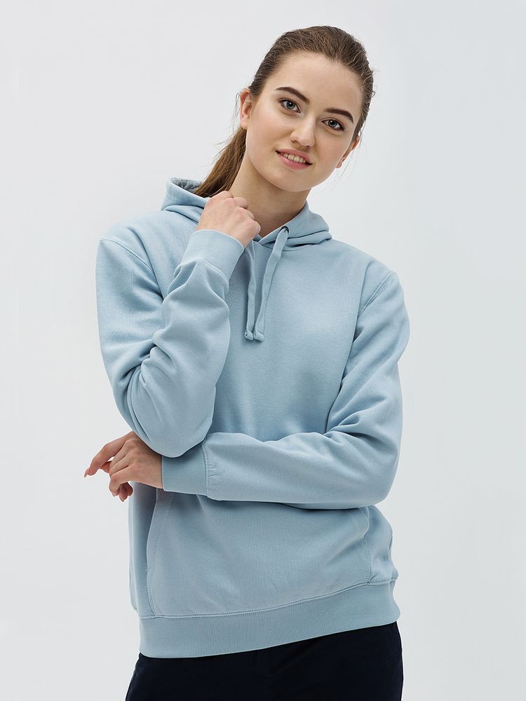 Толстовка унисекс Spencer, голубая-3