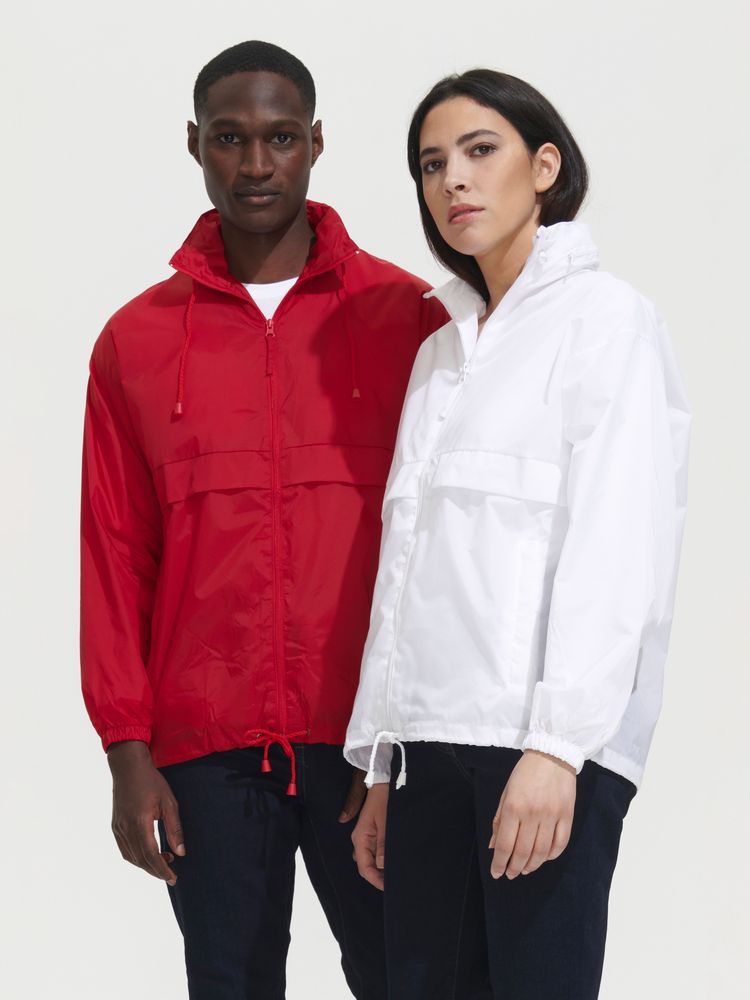 Ветровка из нейлона Surf 210, красная-7