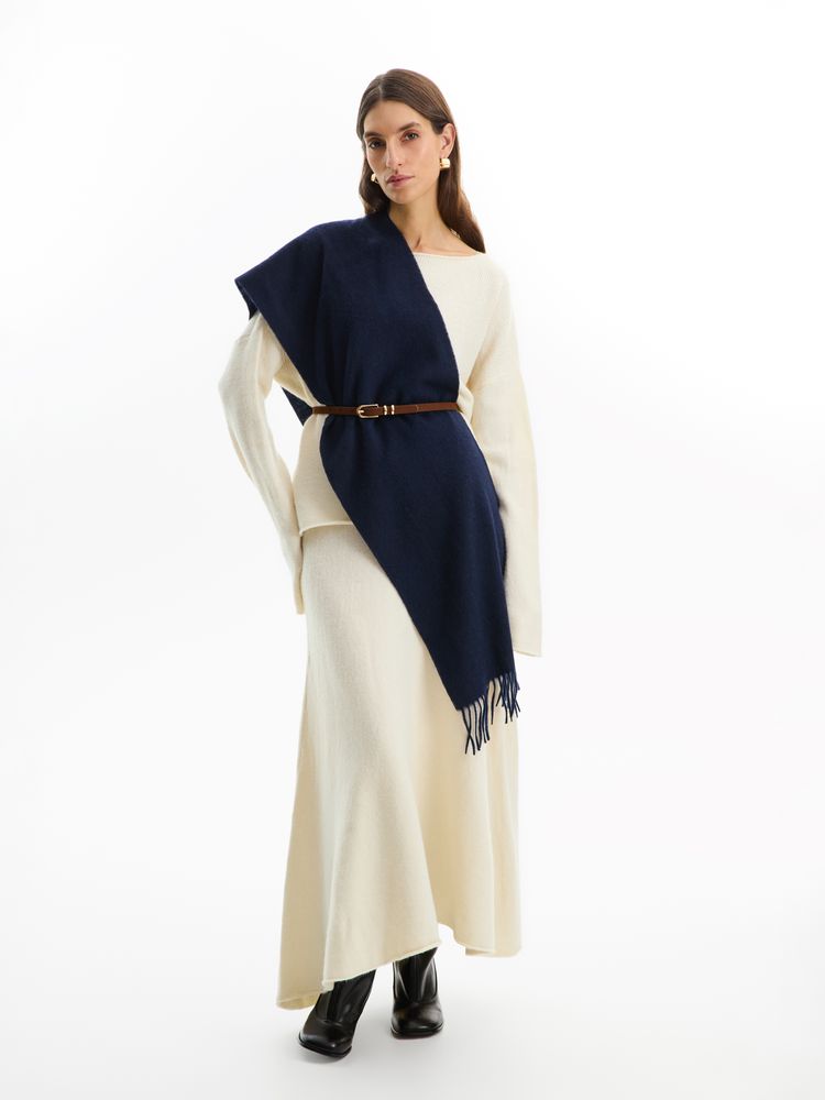 Шарф Graceful, синий-6