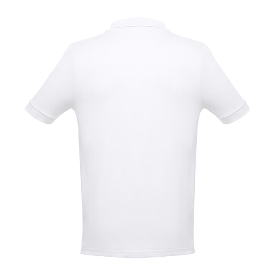 Рубашка-поло мужская ADAM 195, белый-3